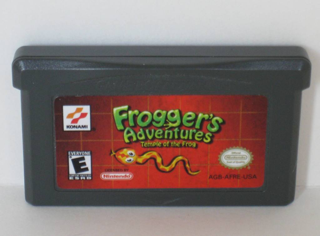 Froggers Adventures: Temple of the Frog - Gameboy Adv. Game